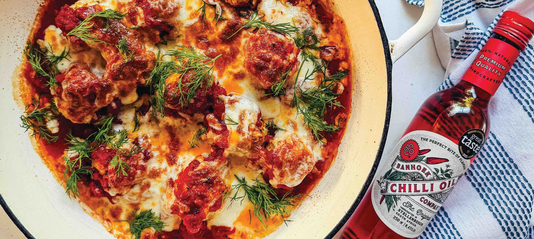 BCO CHILLI & CHICKEN BAKED MEATBALLS