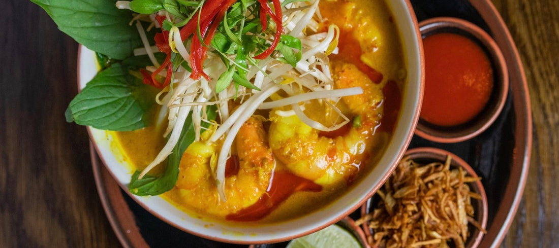 Banhoek Chilli Oil Prawn Laksa Recipe