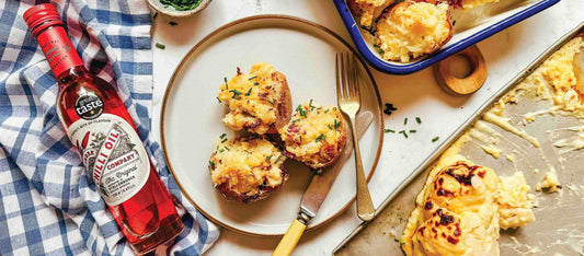 BCO CAULI CHEESE STUFFED POTATOES