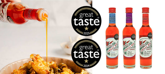TWO GREAT TASTE AWARDS IN CONSECUTIVE YEARS: BANHOEK CHILLI OIL’S AWARD-WINNING RUN