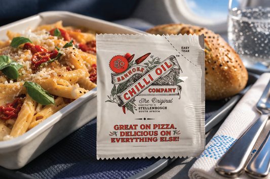 BANHOEK CHILLI OIL: ELEVATING FLAVOUR AT ALTITUDE