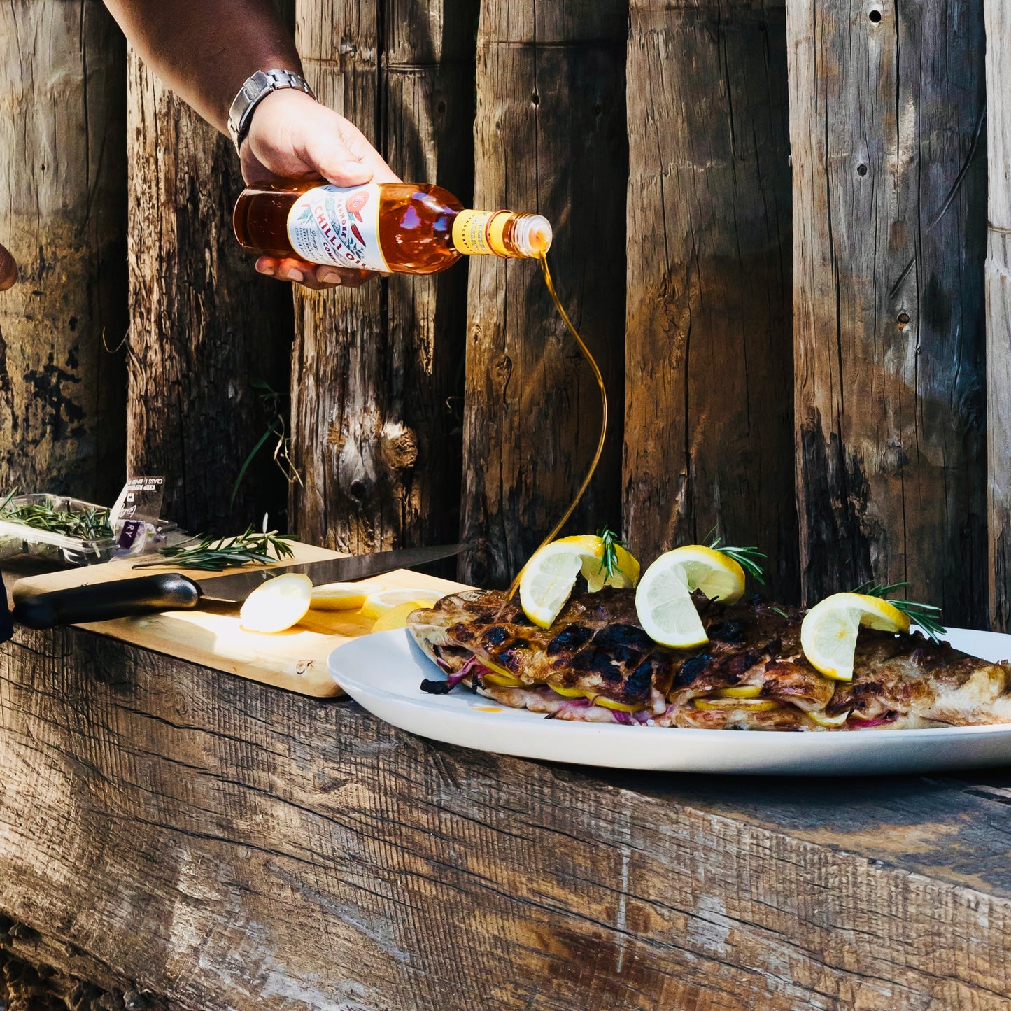 Banhoek Chilli Oil Lemon & Herb 250ml