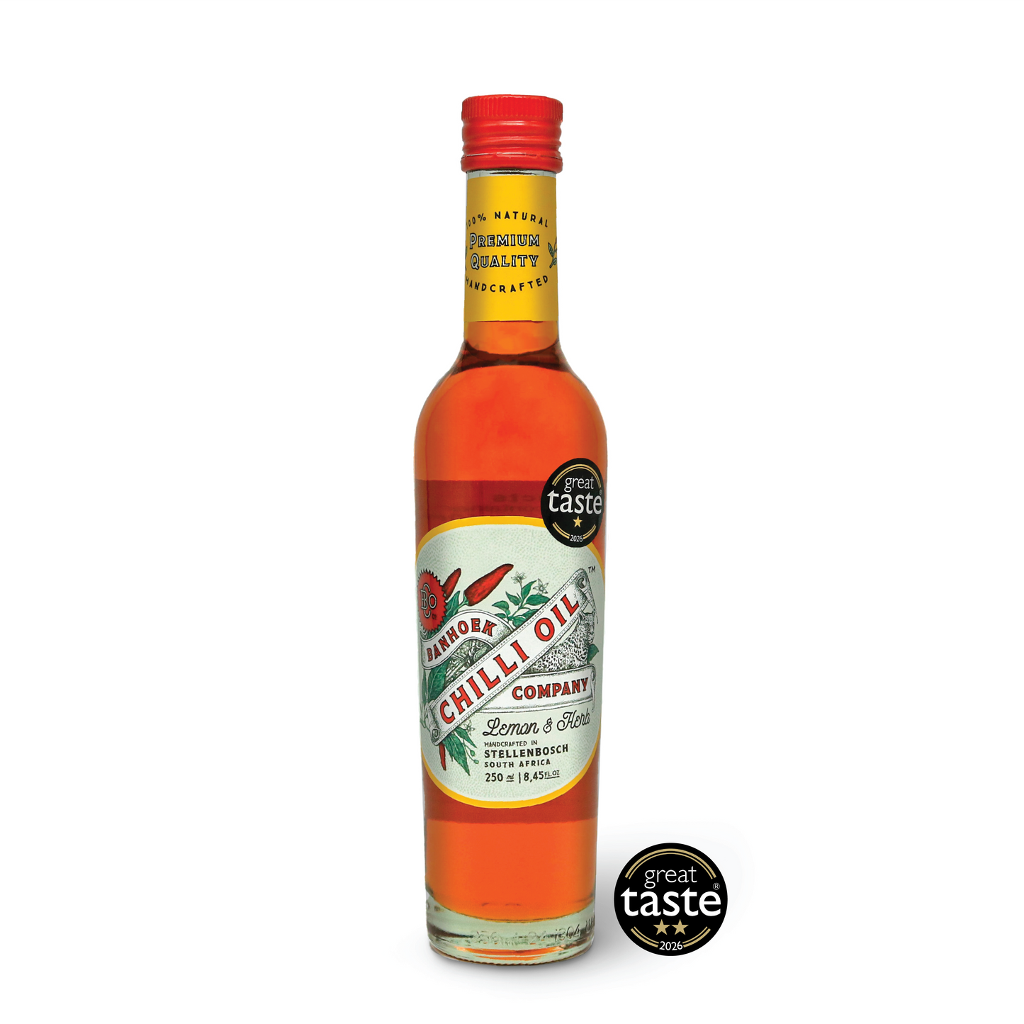Banhoek Chilli Oil Lemon & Herb 250ml