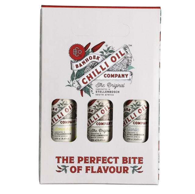 Banhoek Chilli Oil Gift Box Set